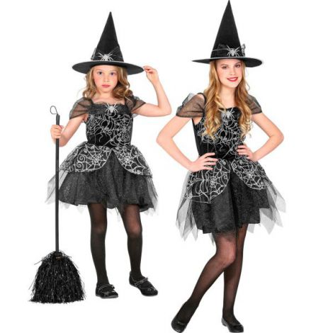 Costum Vrăjitoare Widmann 128 cm - Halloween