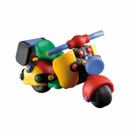 Mic-o-mic Motocicleta 3D Constructie Creativa