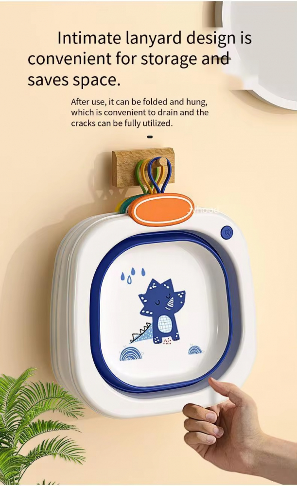 Little Mom Blue - Recipient Clătire Ultrapliabil 3.5L - imagine 6