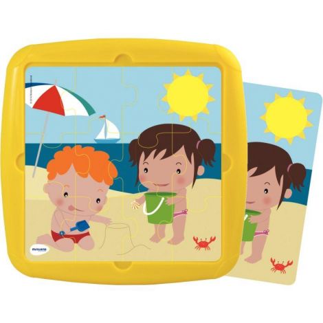 Set 4 Puzzle Anotimpuri Miniland Educativ - imagine 2