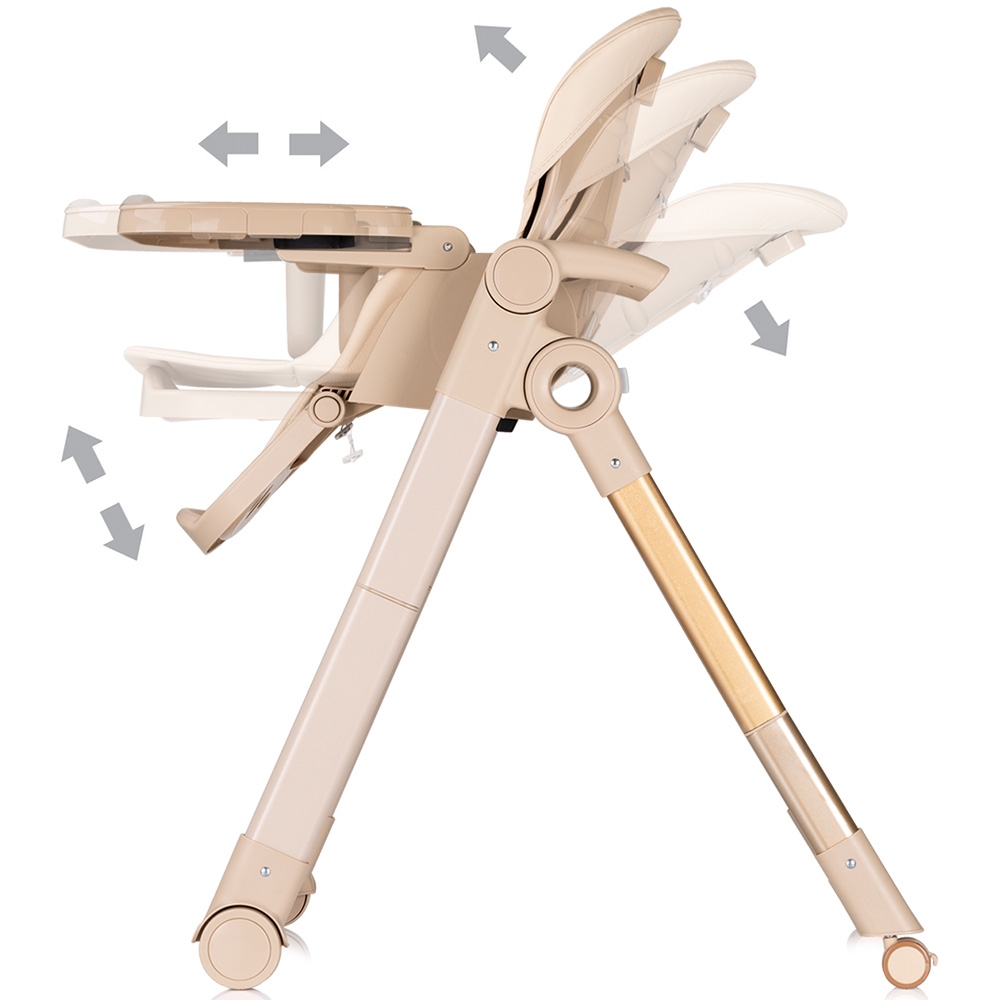 Scaun Masa 2-in-1 Chipolino Super Chef Tiramisu - imagine 5