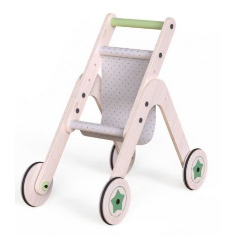 MamaToyz Carucior 2in1 - Antepremergator Lemn