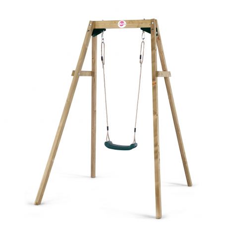 Leagan din lemn Plum Single Swing Set, rezistent - imagine 2