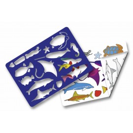 Set Sabloane Lumea Animalelor Folia Paper - imagine 3