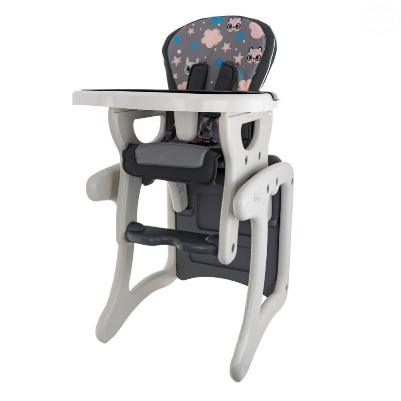 Scaun de Masa EuroBaby HB-GY01 Grey, 2 Tavite - imagine 2