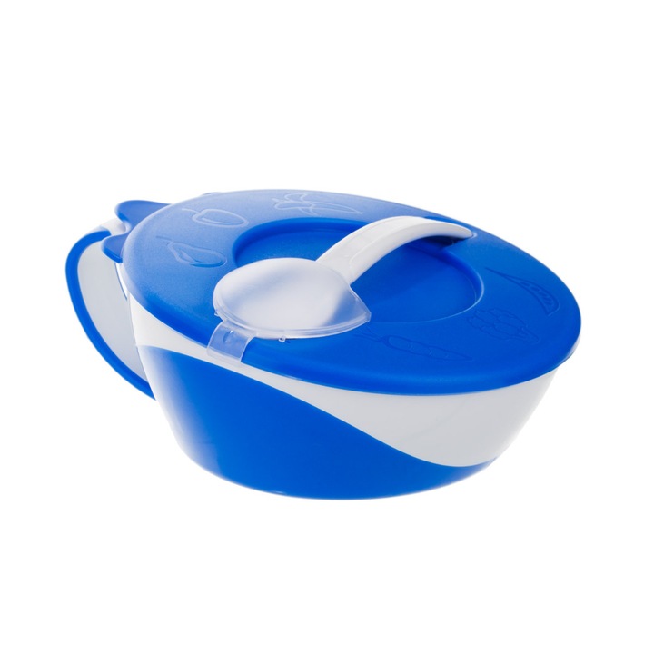 Bol Canpol babies cu capac 350ml - Alimentație practică