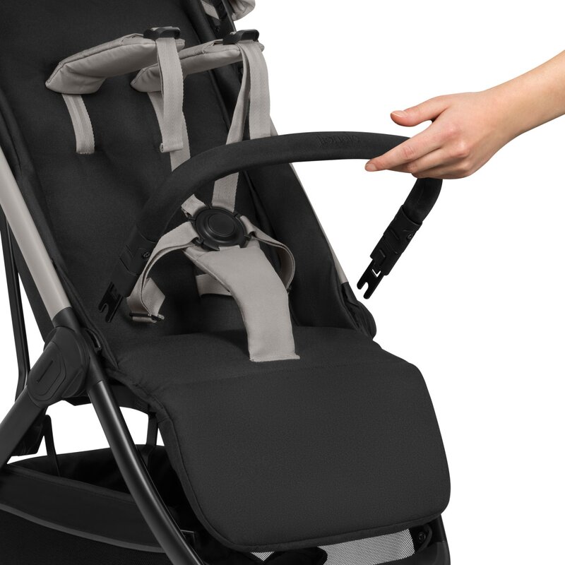 Carucior Lionelo Julie Air Bej | Pliere Compacta - imagine 3