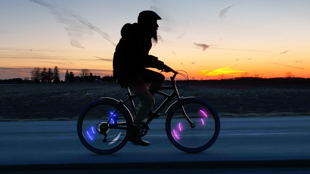 Brightz Orbit LED Spite Bicicleta - Iluminare 24h - imagine 2