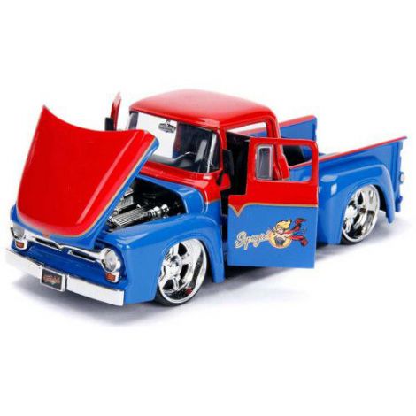 Ford F-100 1956 + Figurina Supergirl Simba - imagine 4