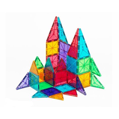 Magna-Tiles 32 piese - Construcție magnetică creativă - imagine 2