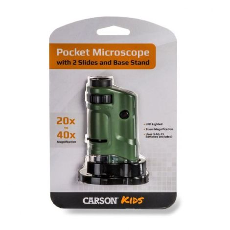 Microscop Carson MicroBrite 20x-40x cu LED - imagine 5