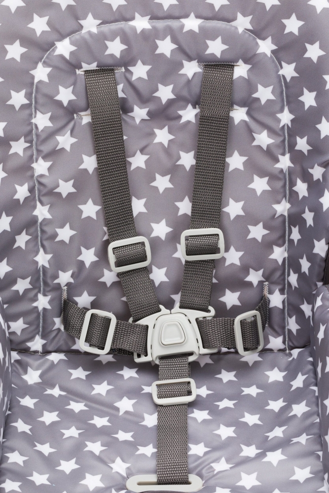 Scaun înalt Paul Star Grey Fillikid, Masa Practică - imagine 6