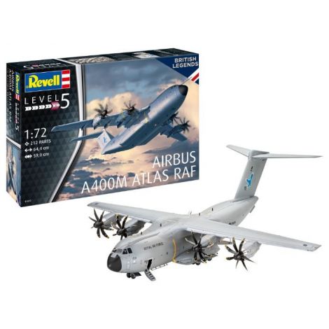 Maquetă Revell A400M Atlas RAF, Detalii