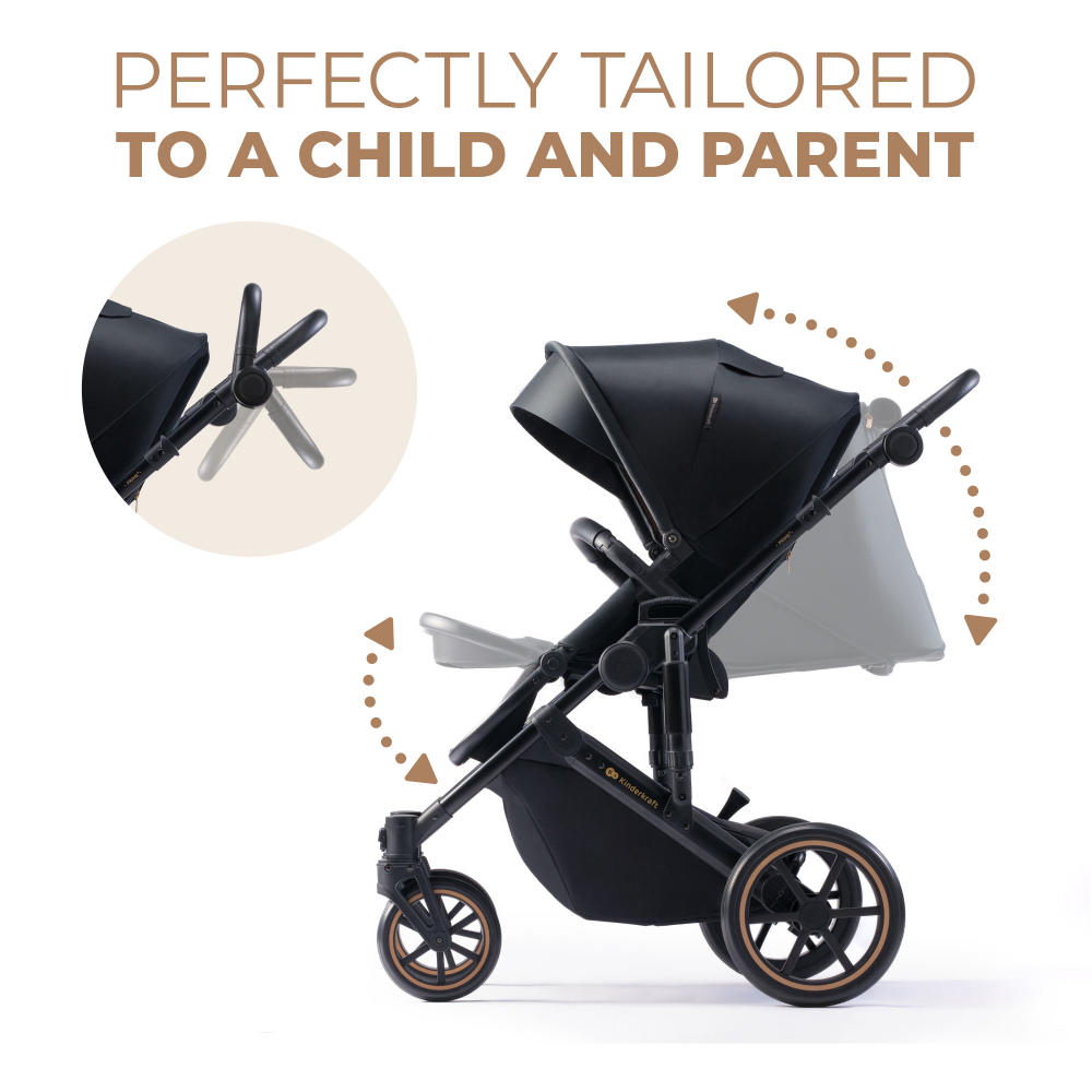 Kinderkraft Prime 2 Carucior 2in1 Confort Premium - imagine 6