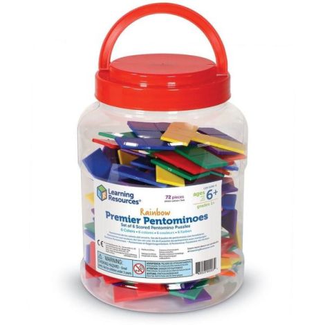 Set Pentomino Learning Resources, 72 piese - imagine 4