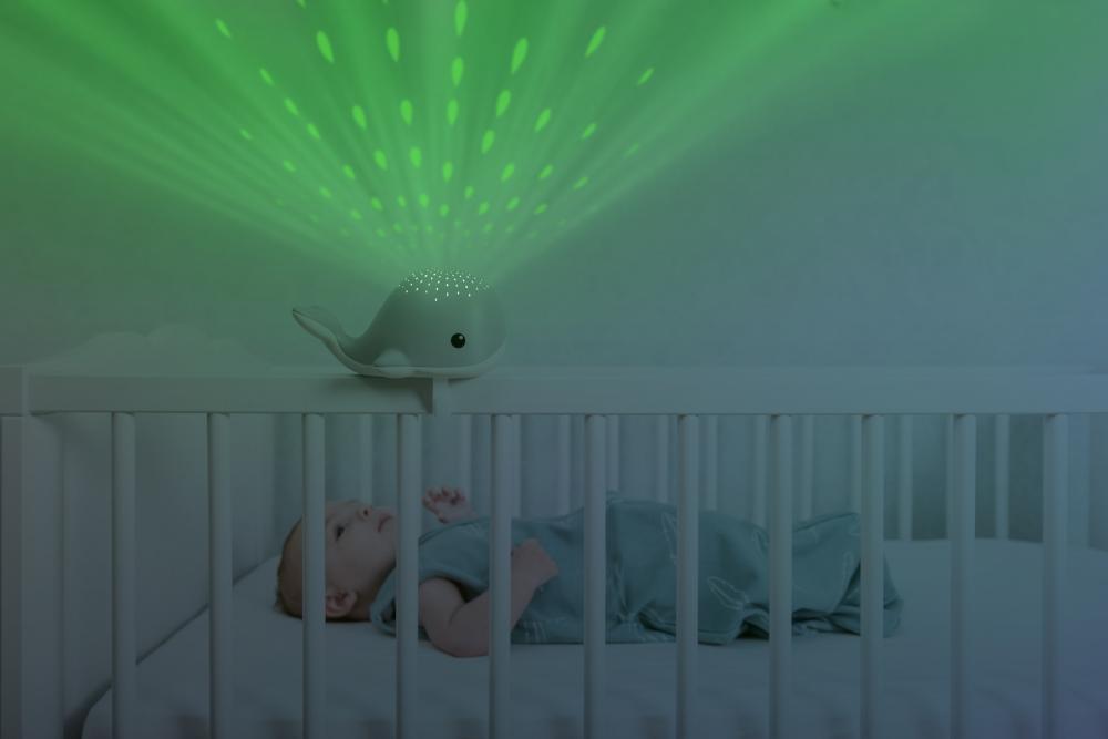 Lampa de veghe Wally Blue Zazu kids | Melodii și Proiecții
