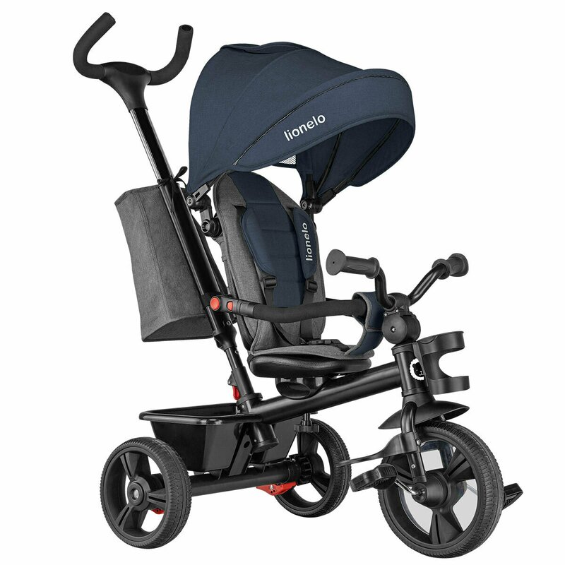 Tricicleta Lionelo Haari Ultrapliabila Multifunctionala Albastru