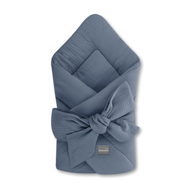 Wrap Babyhorn Nor Pufos Petrol - Reglează Temperatura - imagine 2