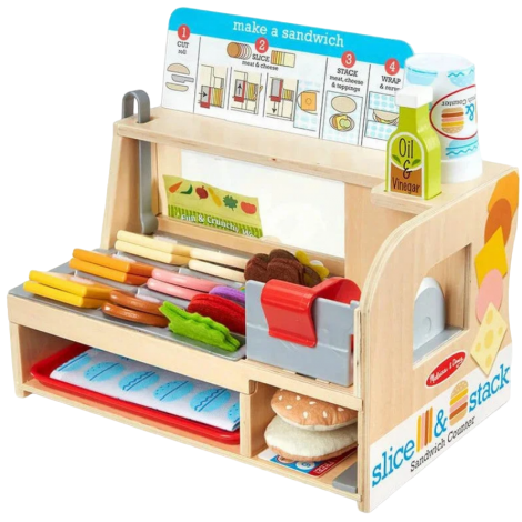 Melissa & Doug Set Sandwichuri | Joc Creativ