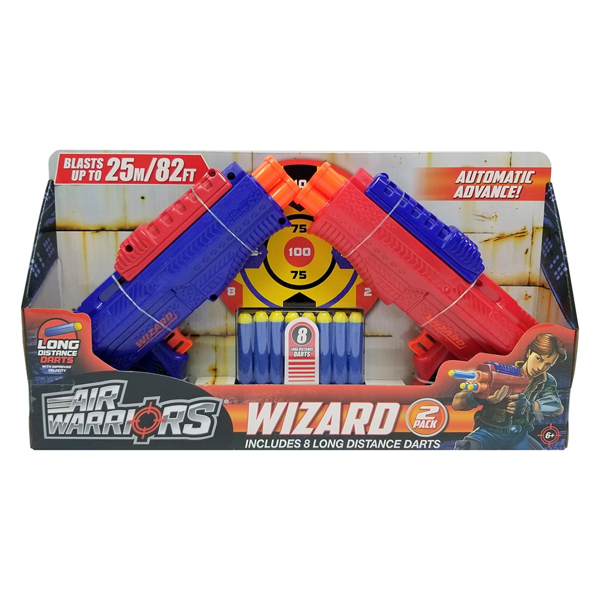 Set 2 Pistoale Air Warriors Wizard