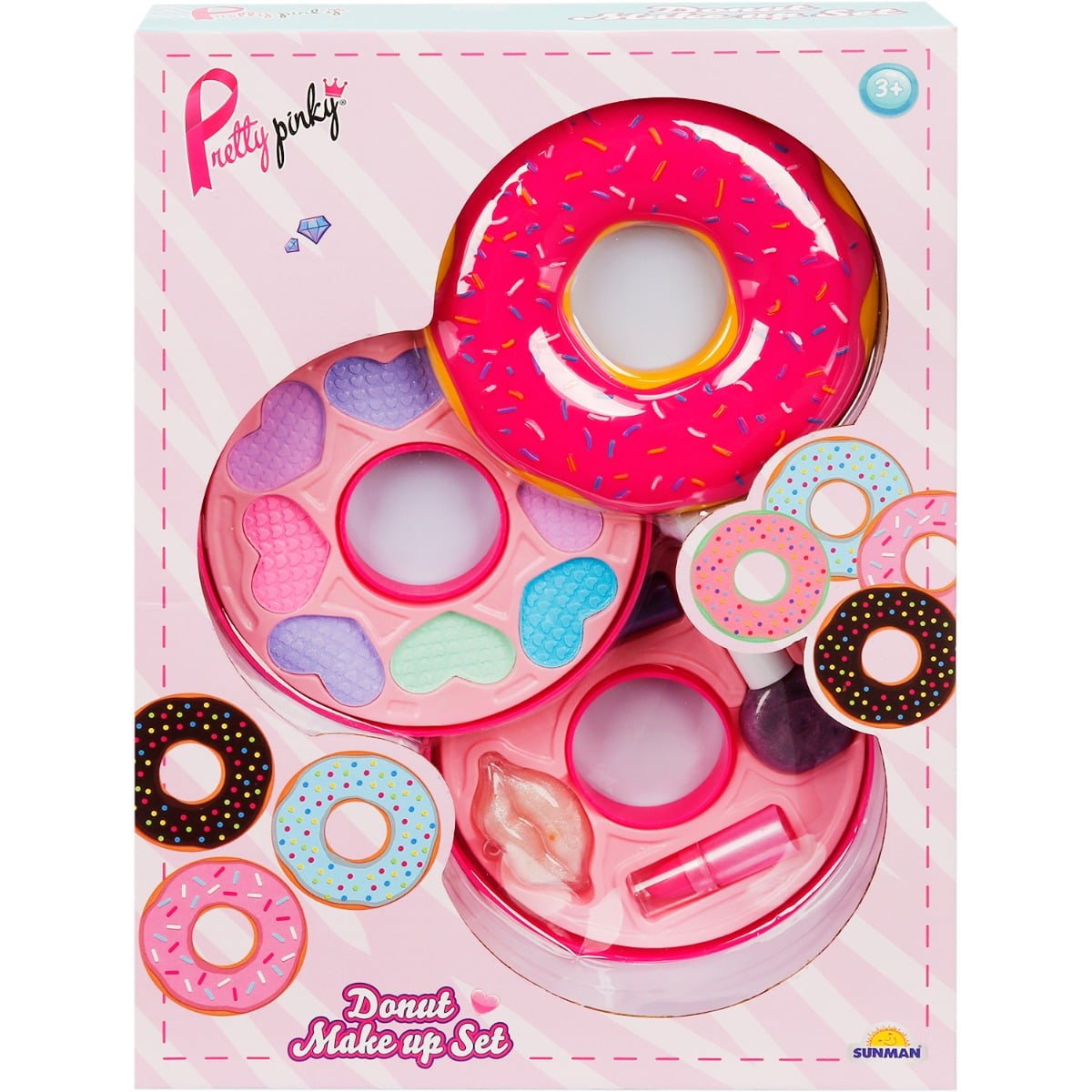 Set Machiaj Gogoasă Pretty Pinky 2 Nivele