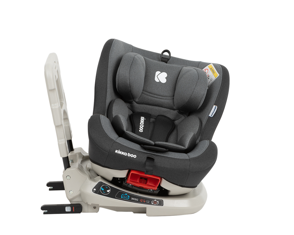 Scaun Rotativ Kikkaboo Twister 0-25kg Isofix - imagine 7