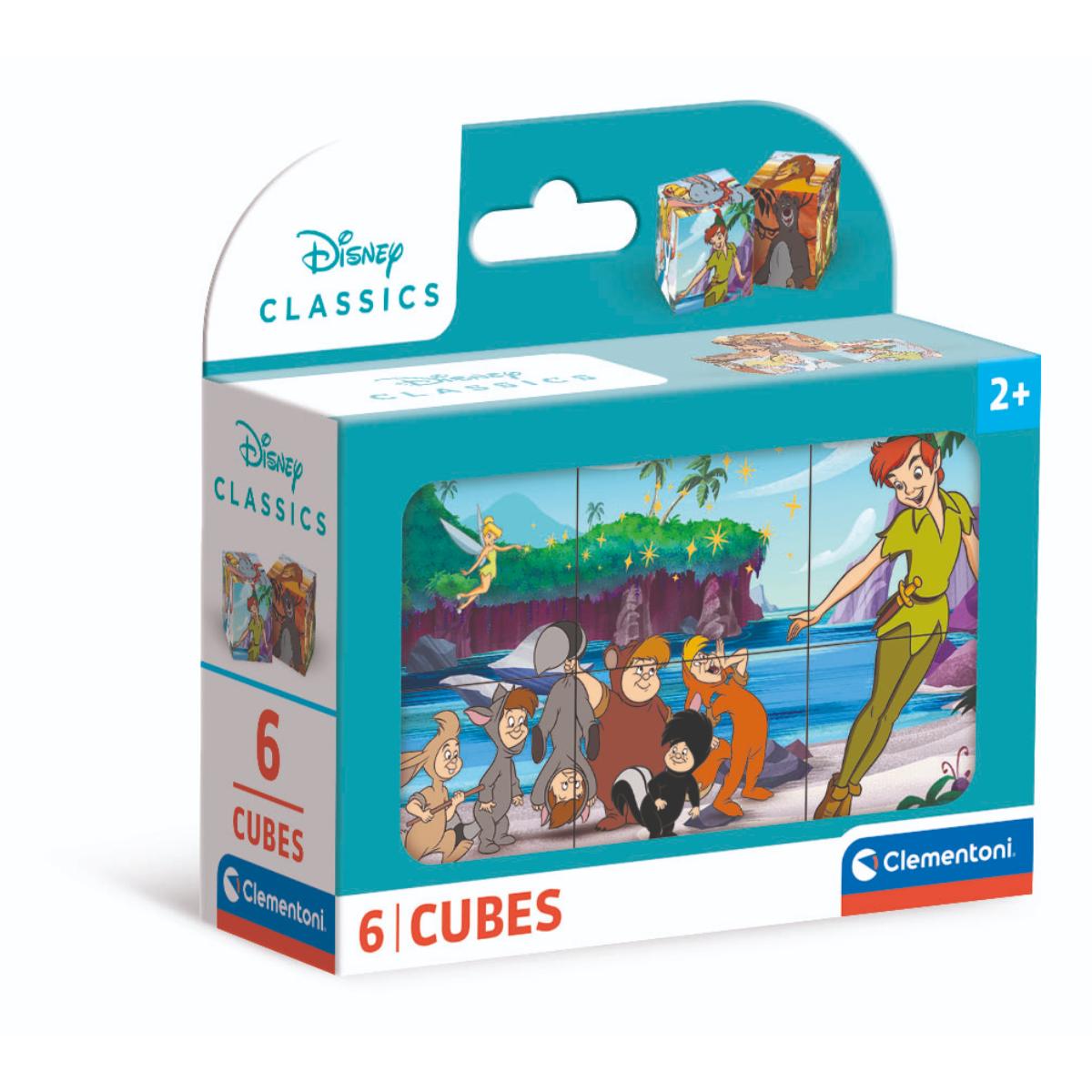 Puzzle Clementoni Disney 6 Cuburi