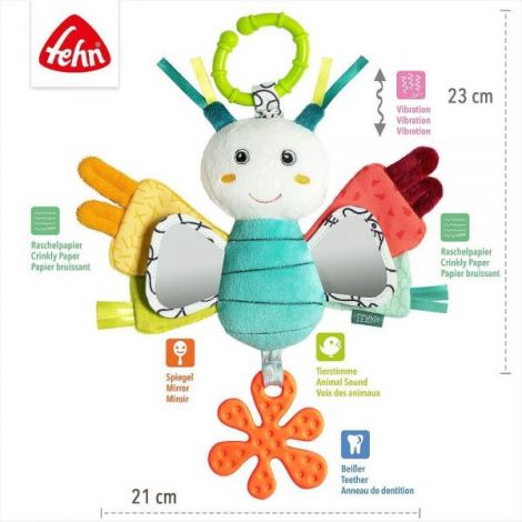 Centru activități Fluturas Fehn - Jucarie Multisenzoriala - imagine 5