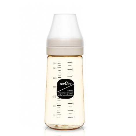 Biberon Anticolici Spectra M - 260ml, Galben
