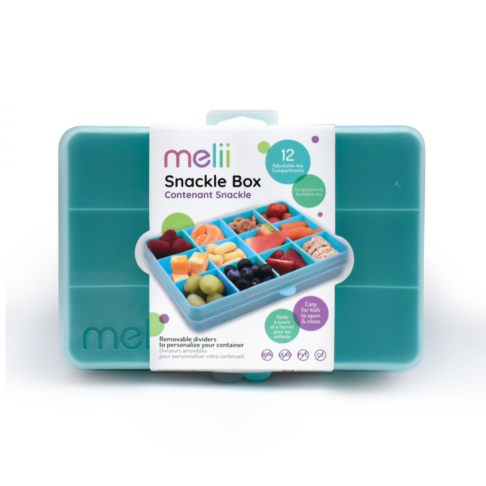 Cutie Snack 12 Compartimente Melii Blue - imagine 6