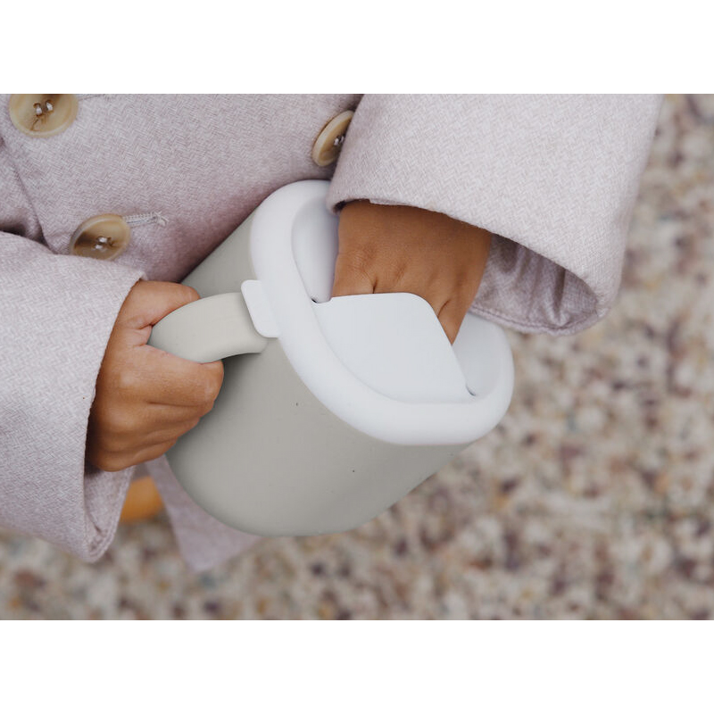 Recipient Silicon Beaba Velvet Grey Gustări - imagine 4