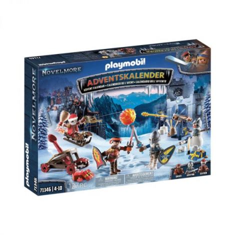 Playmobil Calendar Crăciun Novelmore - Bătăie Zăpadă
