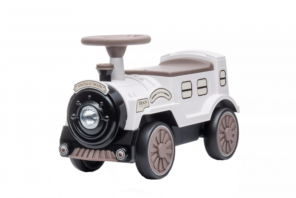 Trenulet Vintage Train White Nichiduta - imagine 7