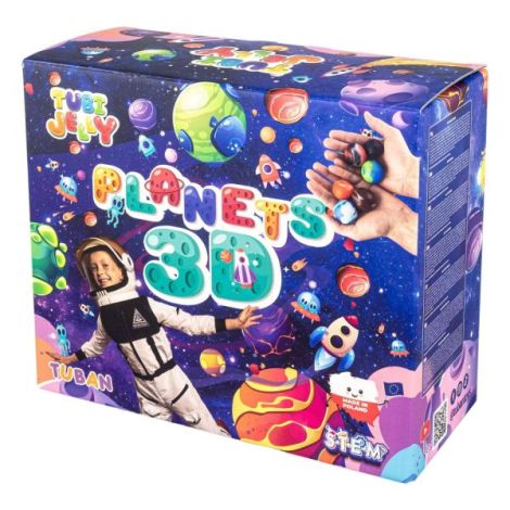 Set Tuban Tubi Jelly Planete | Creează-ți Galaxia