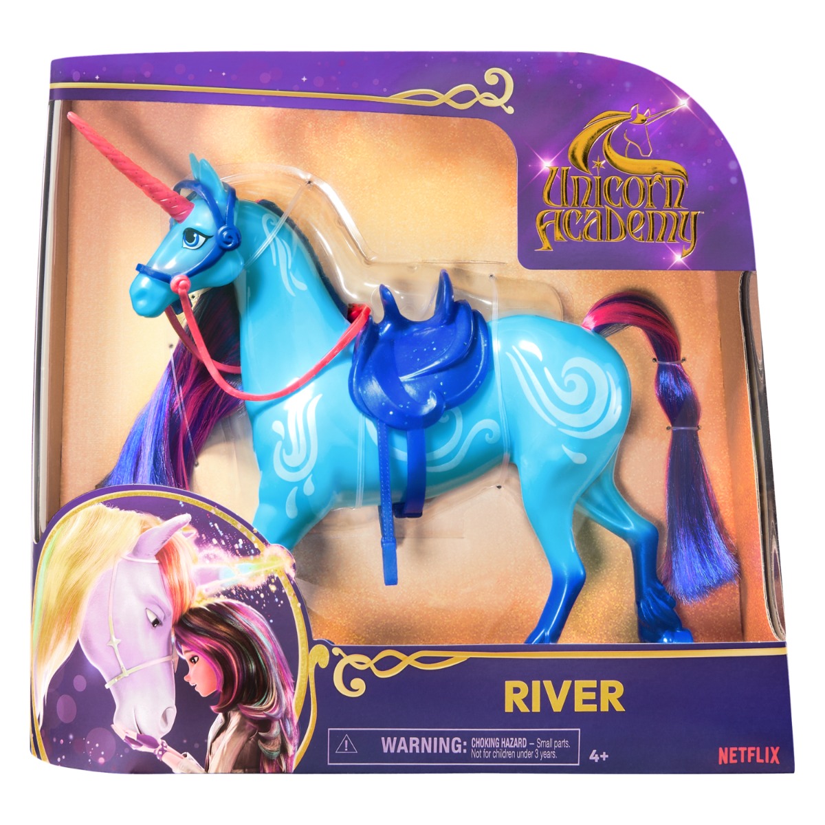 Figurina Unicorn River, Unicorn Academy, 27,9 cm