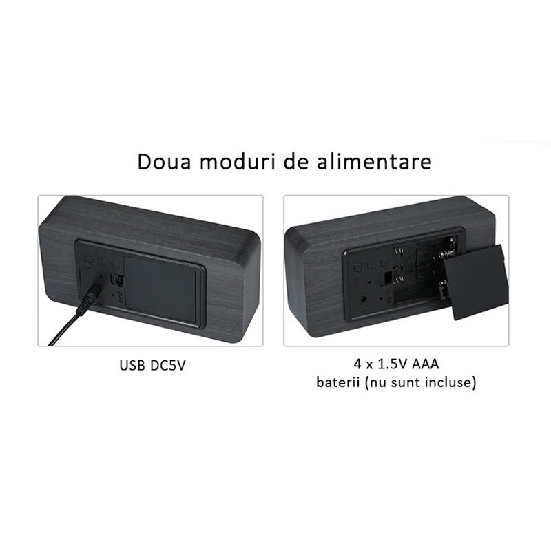 Ceas LED Procart - Multi-funcțional - imagine 4