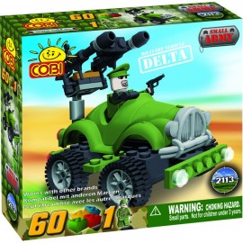 Mașină Militară COBI Delta, 60 Piese