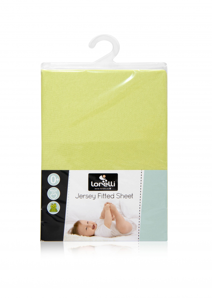 Cearceaf Jersey Lorelli 120x60 cm Verde