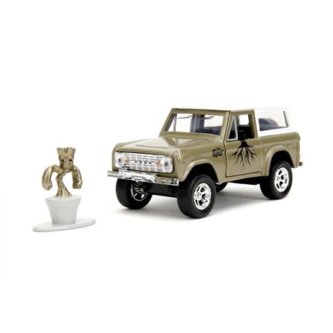 Jada Marvel Set Metalic Bronco & Groot - imagine 2