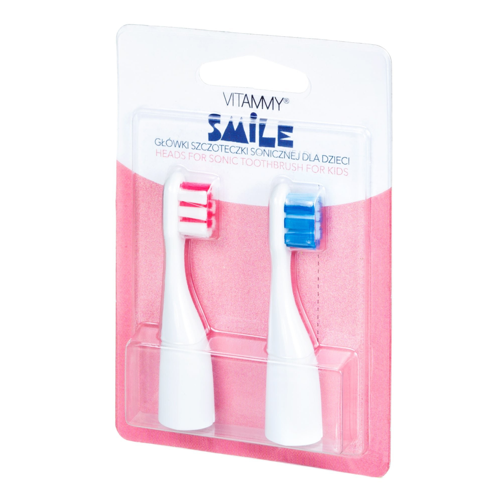 Set 2 Rezerve Periuță Vitammy Smile Albastru-Roz