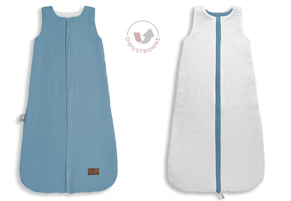 Sac de Dormit Bebe Respirabil Muselină Nor Pufos - imagine 2