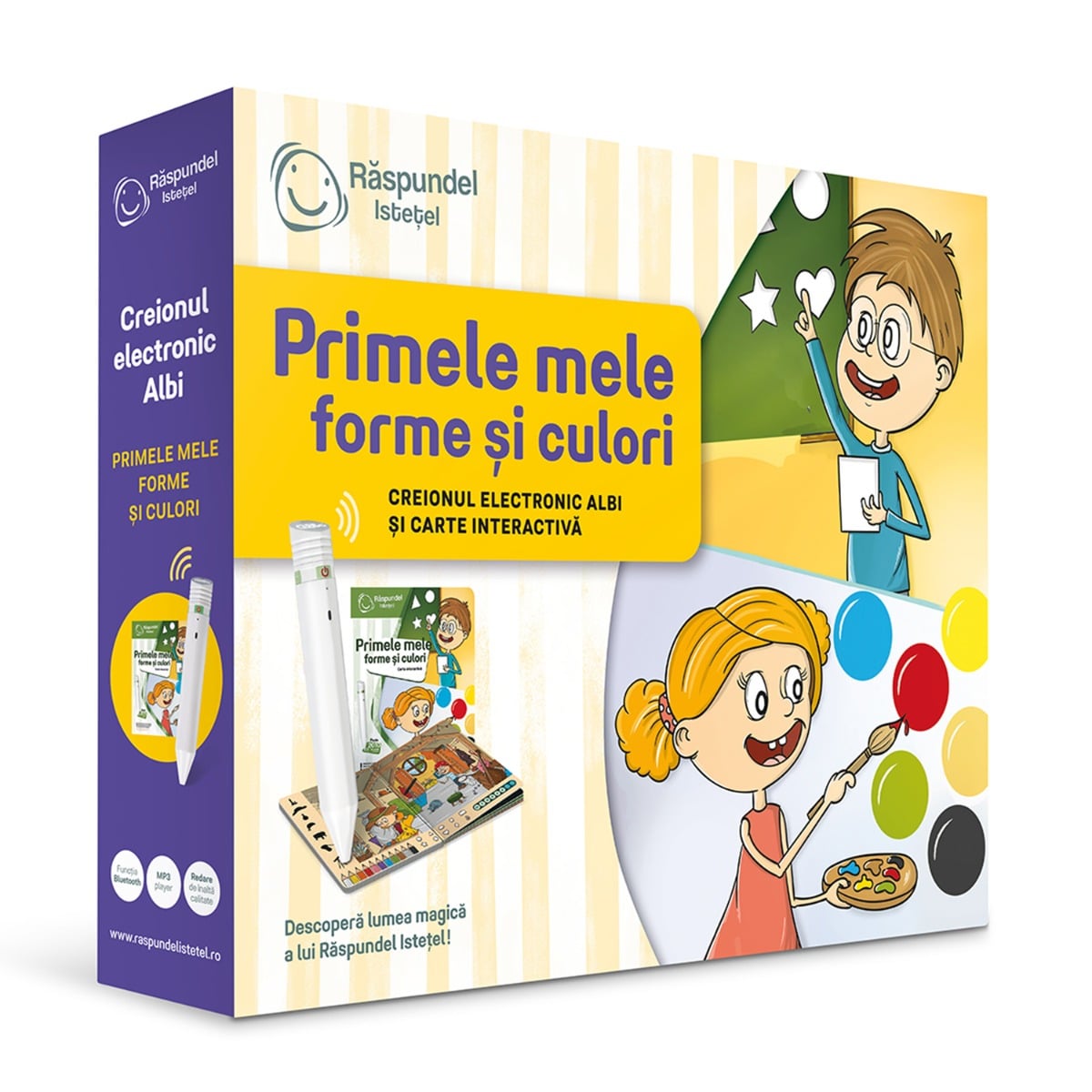 Raspundel Istetel: Carte Interactivă Forme și Culori