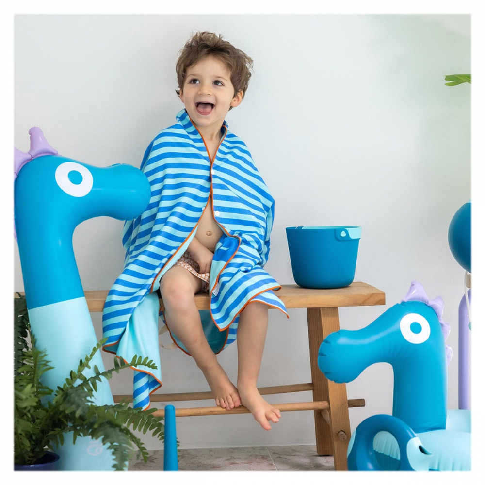Prosop Plajă Traseu Auto Quut Toys 140x70cm - imagine 2