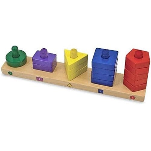 Forme de sortat Melissa & Doug | Jucarie educativa