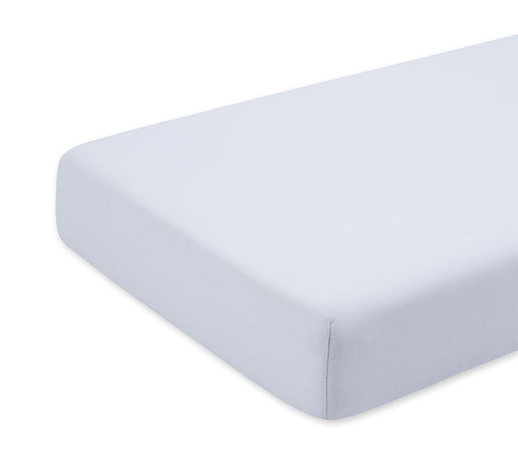 Cearceaf alb elastic Kids Decor 70x110 cm, moale - imagine 4