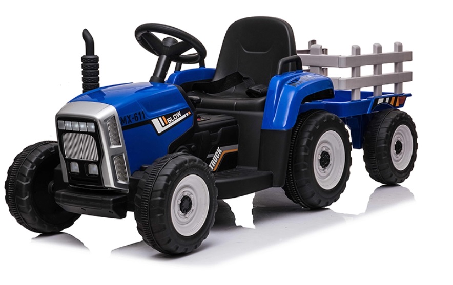 Tractor Electric Nichiduta Farmer 12V cu Remorca - imagine 4