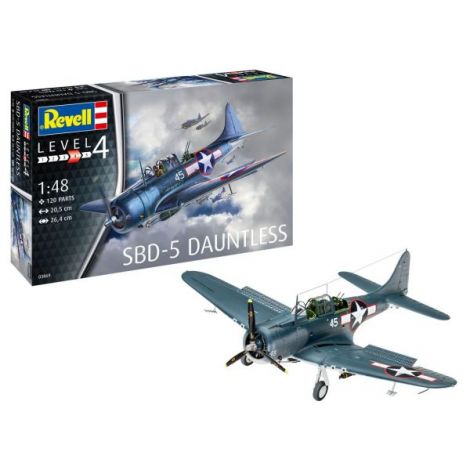Revell Avion SBD-5 Dauntless Model Detaliat