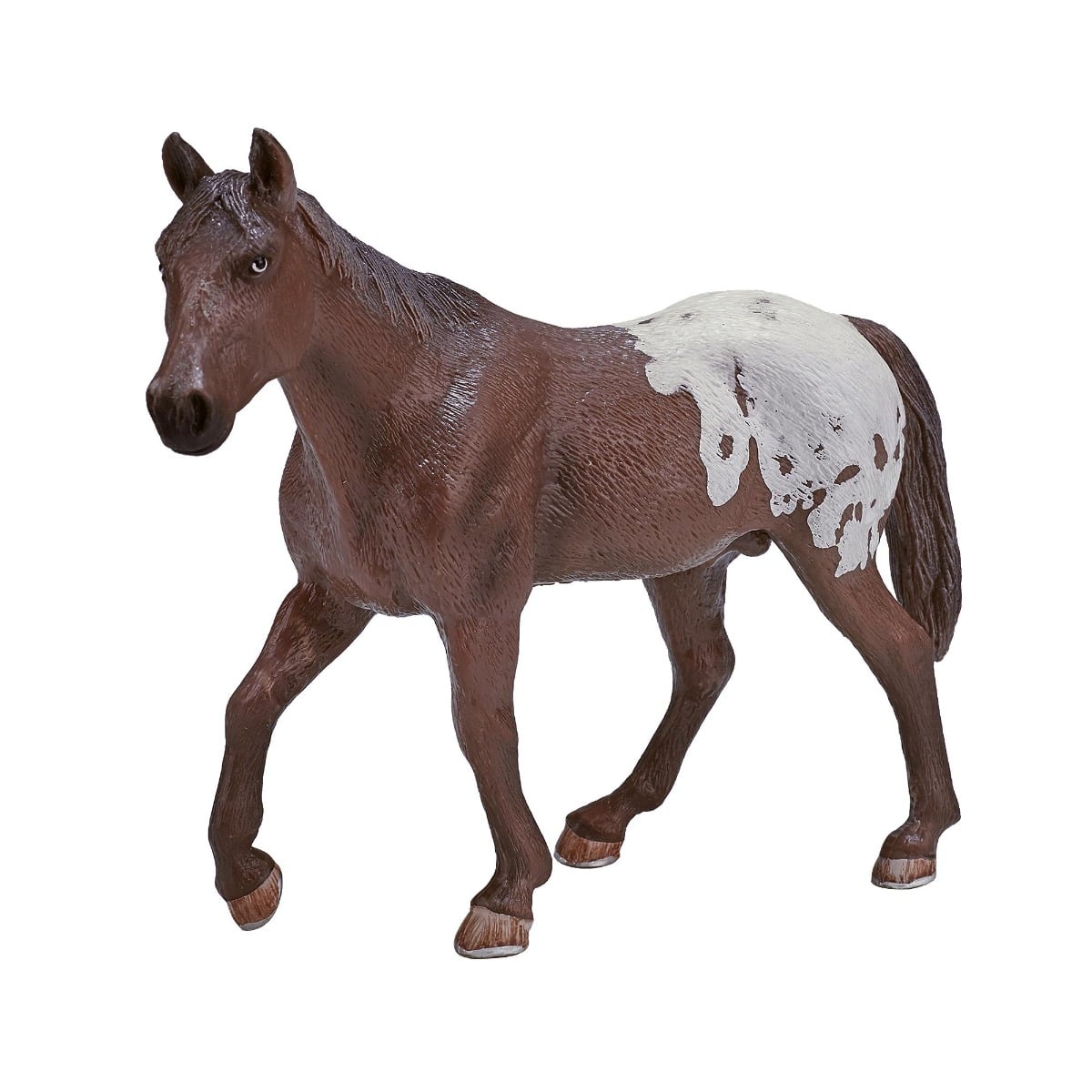 Figurina Mojo Armasar Appaloosa Maro - Detaliat