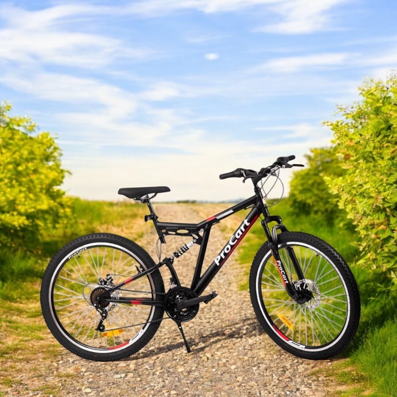 Bicicleta Procart MTB 26" Full Suspension | Aventura Montană - imagine 5