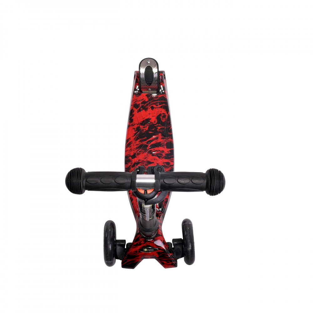 Trotineta Lorelli Rapid Red Fire, 4 roti LED - imagine 2